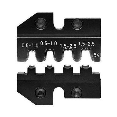 Knipex 97 49 54 Crimpeinsatz Modularstecker 0.5 bis 2.5 mm² Passend für Marke 97 43 200, 97 43 E, 97 43 E AUS, 97 43 E UK, 97 43 E US afbeelding 1