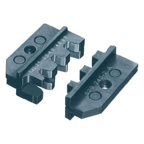 Knipex 97 49 15 Crimpeinsatz Fahnenstecker, Unisolierte offene Steckverbinder Passend für Marke 97 43 200, 97 43 E, 97 43 E AUS, 97 43 E UK, 97 43 E US afbeelding 1