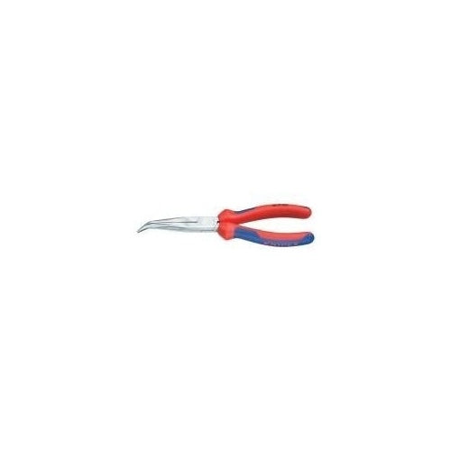 Knipex 38 25 200 Elektronik- u. Feinmechanik Flachrundzange 40° gebogen 200 mm afbeelding 1