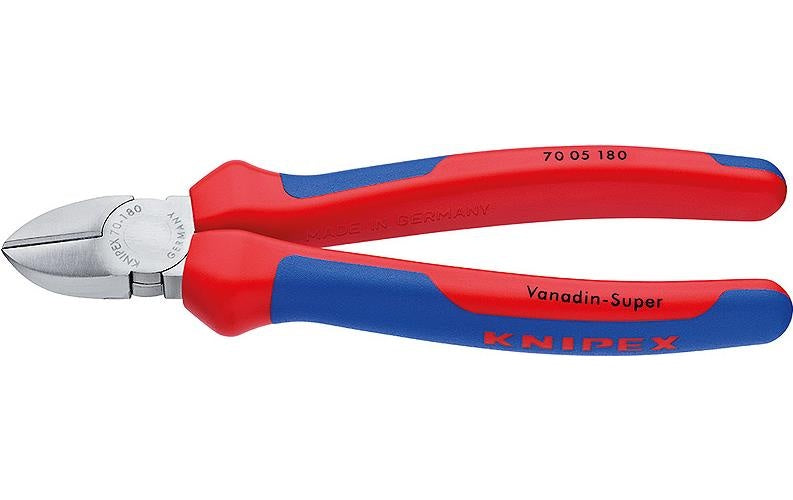 Knipex 70 05 180 Werkstatt Seitenschneider mit Facette 180 mm afbeelding 1