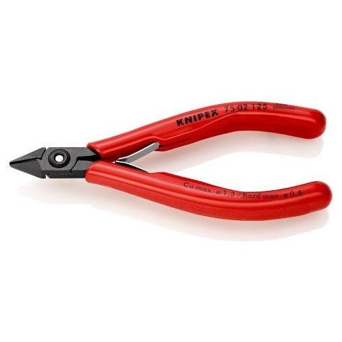 Knipex 75 02 125 Elektronik- u. Feinmechanik Seitenschneider mit Facette 125 mm afbeelding 2