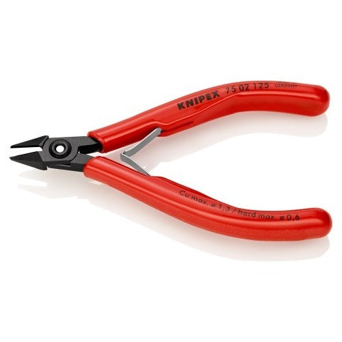 Knipex 75 02 125 Elektronik- u. Feinmechanik Seitenschneider mit Facette 125 mm afbeelding 3