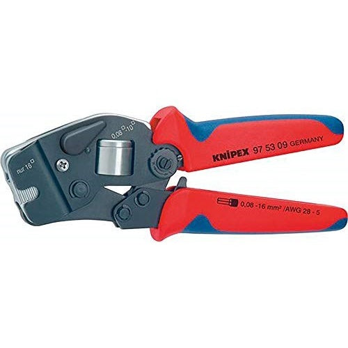 Knipex 97 53 09 Crimpzange Aderendhülsen 0.08 bis 16 mm² afbeelding 4