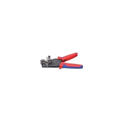 Knipex Präzisions-Abisolierzange mit Formmessern 2,5 - 10,0 mm² · AWG 13 - 7 Schwer zu bearbeitenden (12 12 10) afbeelding 1