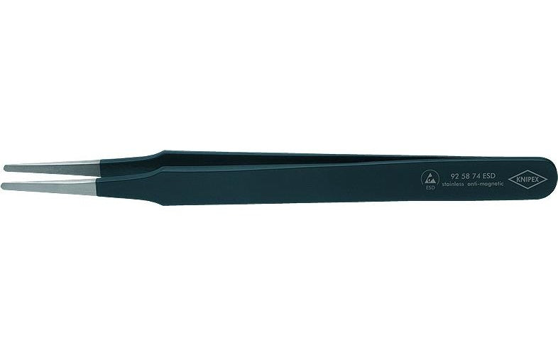 Knipex 92 58 74 ESD Präzisionspinzette Flach-rund 120 mm - 4003773054900 - image 1