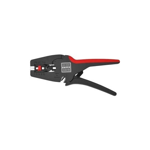 Knipex Selbstanpassende Abisolierzange KNIPEX MultiStrip10 automatische Abisolierzange, Zum professionellen Entfernen von Isolationen an Leitern von 0,03 bis 10,0 mm² , 12 42 195 SB (12 42 195 SB) afbeelding 1
