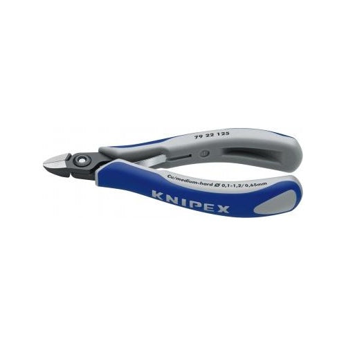 Knipex 79 22 125 Elektronik- u. Feinmechanik Seitenschneider ohne Facette 125 mm afbeelding 1