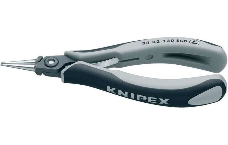 Knipex 34 32 130 ESD ESD Rundzange Gerade 135 mm afbeelding 1