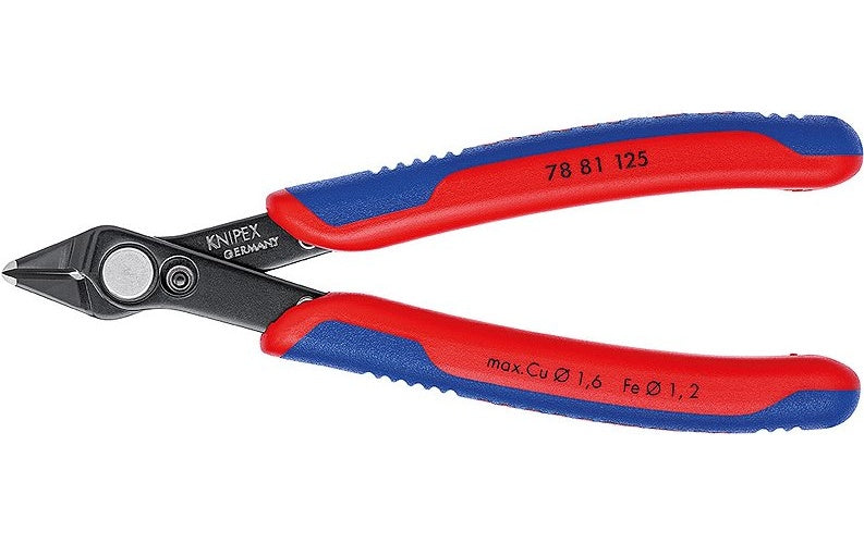 Knipex Super-Knips 78 81 125 Elektronik- u. Feinmechanik Printzange mit Facette 125 mm - 4003773065074 - image 1