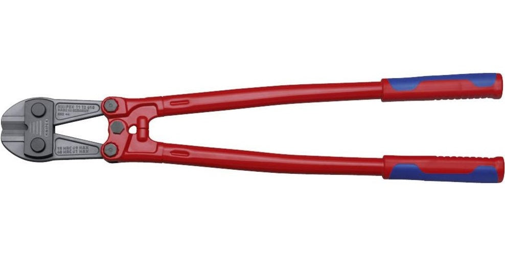 Knipex 71 72 610 - Bolzenschneider - Chrom-Vanadium-Stahl - Stahl - Kunststoff - Blau/Rot (71 72 610) afbeelding 1