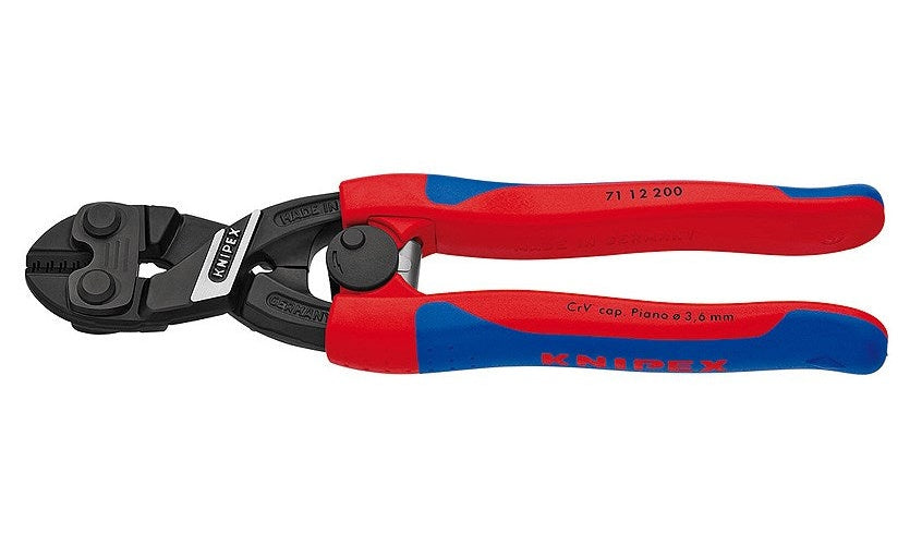 Knipex CoBolt - Bolzenschneider - Chrom-Vanadium-Stahl - Kunststoff - Blau/Rot (71 12 200) - 4003773066859 - image 3