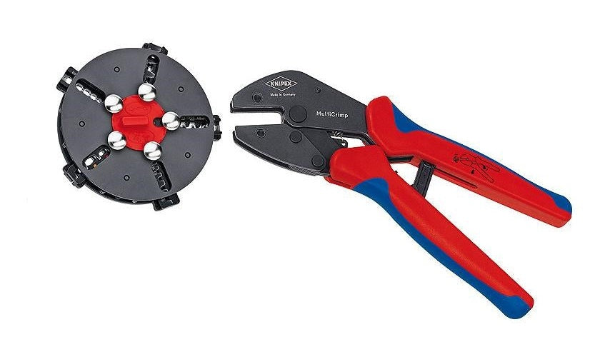 Knipex MULTICRIMP 97 33 02 Crimpzange Unisolierte, offene Steckverbinder, Isolierte Kabelschuhe, Isolierte Steckverbinder, Aderendhülsen, Unisolierte - 4003773066934 - image 2