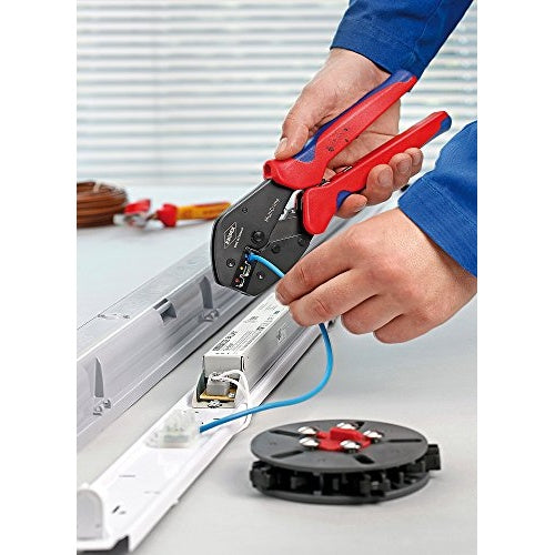 Knipex MULTICRIMP 97 33 02 Crimpzange Unisolierte, offene Steckverbinder, Isolierte Kabelschuhe, Isolierte Steckverbinder, Aderendhülsen, Unisolierte - 4003773066934 - image 3