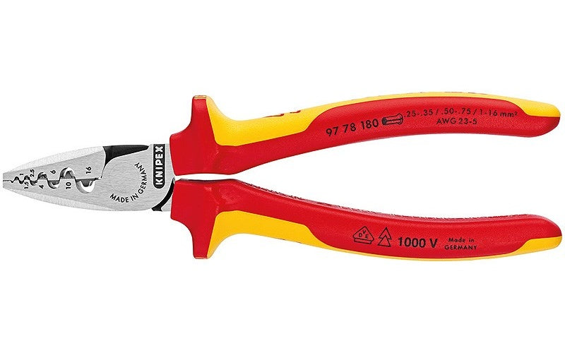 Knipex 97 78 180 cable crimper Combination tool - 4003773072003 - image 1