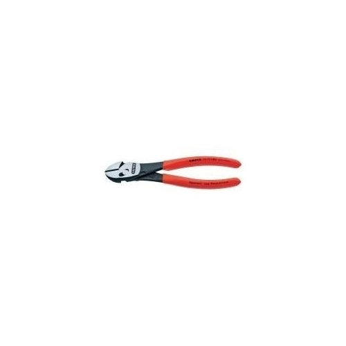 Knipex TwinForce - Seitenschneider - Chrom-Vanadium-Stahl - Kunststoff - Rot (73 71 180) afbeelding 1