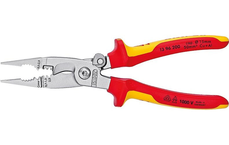 Knipex 13 96 200 Multifunktionszange 50 mm² (max) 0 awg (max) 15 mm (max) - 4003773075110 - image 1