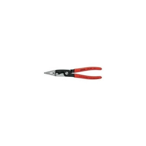 Knipex 13 81 200 - Spitzzange - Stahl - Kunststoff - Rot - 20 cm - 265 g (13 81 200) afbeelding 1