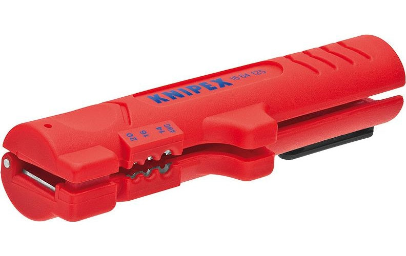 Knipex Abmantelungswerkzeug für Flach- und Rundkabel 125 mm (16 64 125 SB) - 4003773076933 - image 1