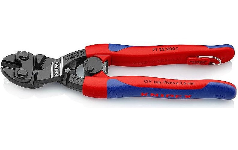 Knipex-Werk CoBolt-Bolzenschneider gewinkelt 200mm 71 22 200 T / 681346 - 1 Stück (71 22 200 T) afbeelding 1
