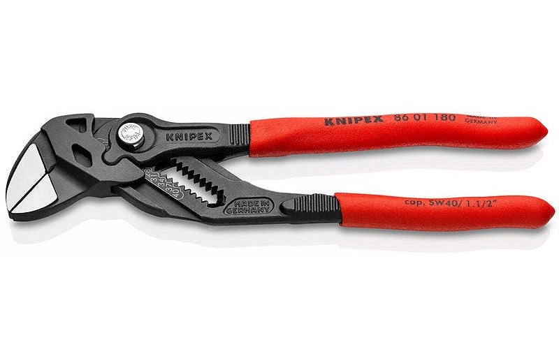 KNIPEX - Nut-und-Feder-Zange - 180 mm - maximale Öffnung: 40 mm (86 01 180) afbeelding 1