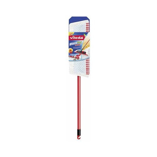 Vileda WischMat Extra Mopp Mikrofaser Schwarz - Rot (01473) afbeelding 1
