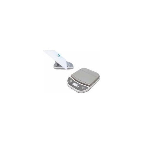 WEDO Elektronische Brief- und Päckchenwaage Wedo 2000 Tragkraft: 2 kg, Farbe: weiß/hellgrau, LCD-Display, Ein- (50 2000) afbeelding 1