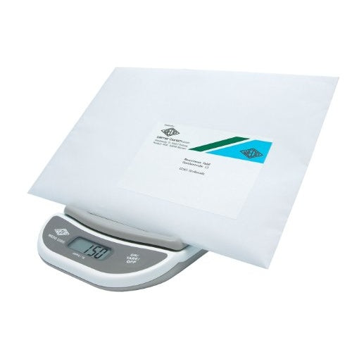 WEDO Elektronische Brief- und Päckchenwaage Wedo 2000 Tragkraft: 2 kg, Farbe: weiß/hellgrau, LCD-Display, Ein- (50 2000) afbeelding 3