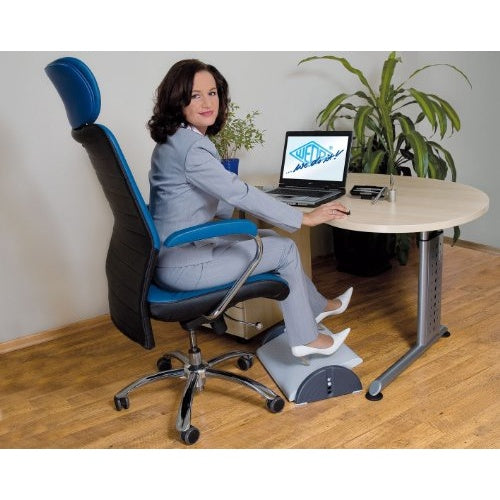 WEDO Fußstütze Relax Plus, höhenverstellbar, lichtgrau (275 1037) afbeelding 3