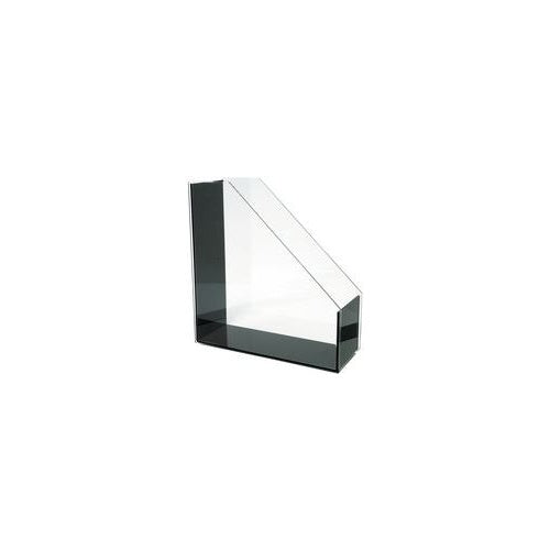 WEDO Stehsammler "acryl exklusiv", DIN A4, glasklar/schwarz aus Acryl, im Geschenkkarton (60 1301) - 4003801796390 - image 1