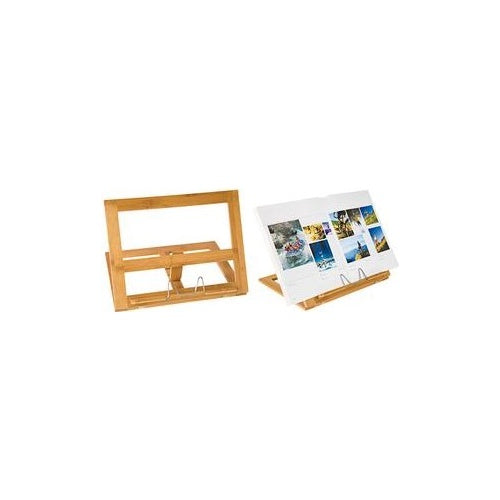 WEDO Buchständer, aus Bambus mit Metall-Scharnieren, Schräglage 4-fach verstellbar (211 3107) afbeelding 1