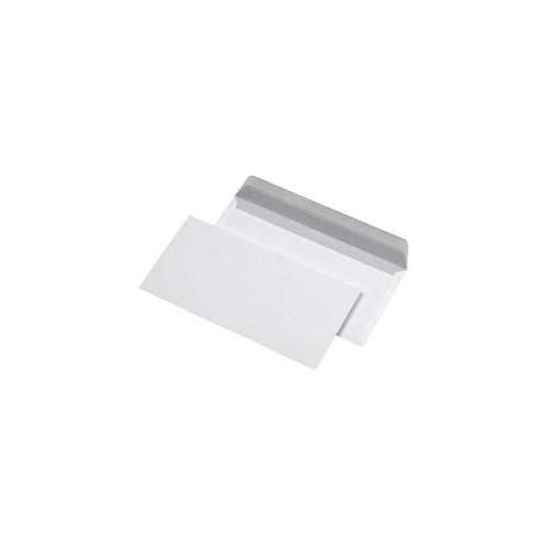 MAILmedia - Briefumschläge DIN lang (220x110 mm), ohne Fenster, haftklebend, 80 g/qm, 1.000 Stück (30005327) afbeelding 1