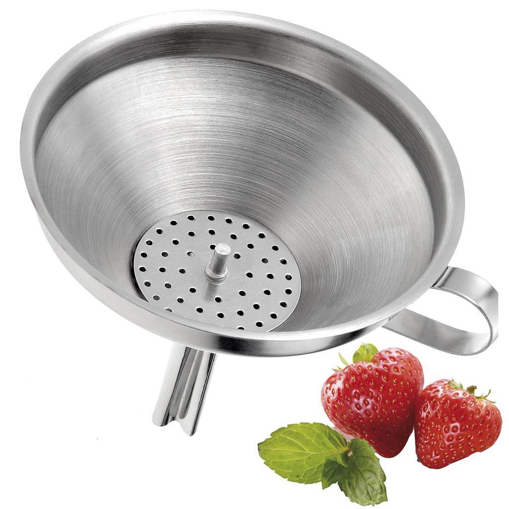Westmark Stainless Steel Funnel with Removable Sieve