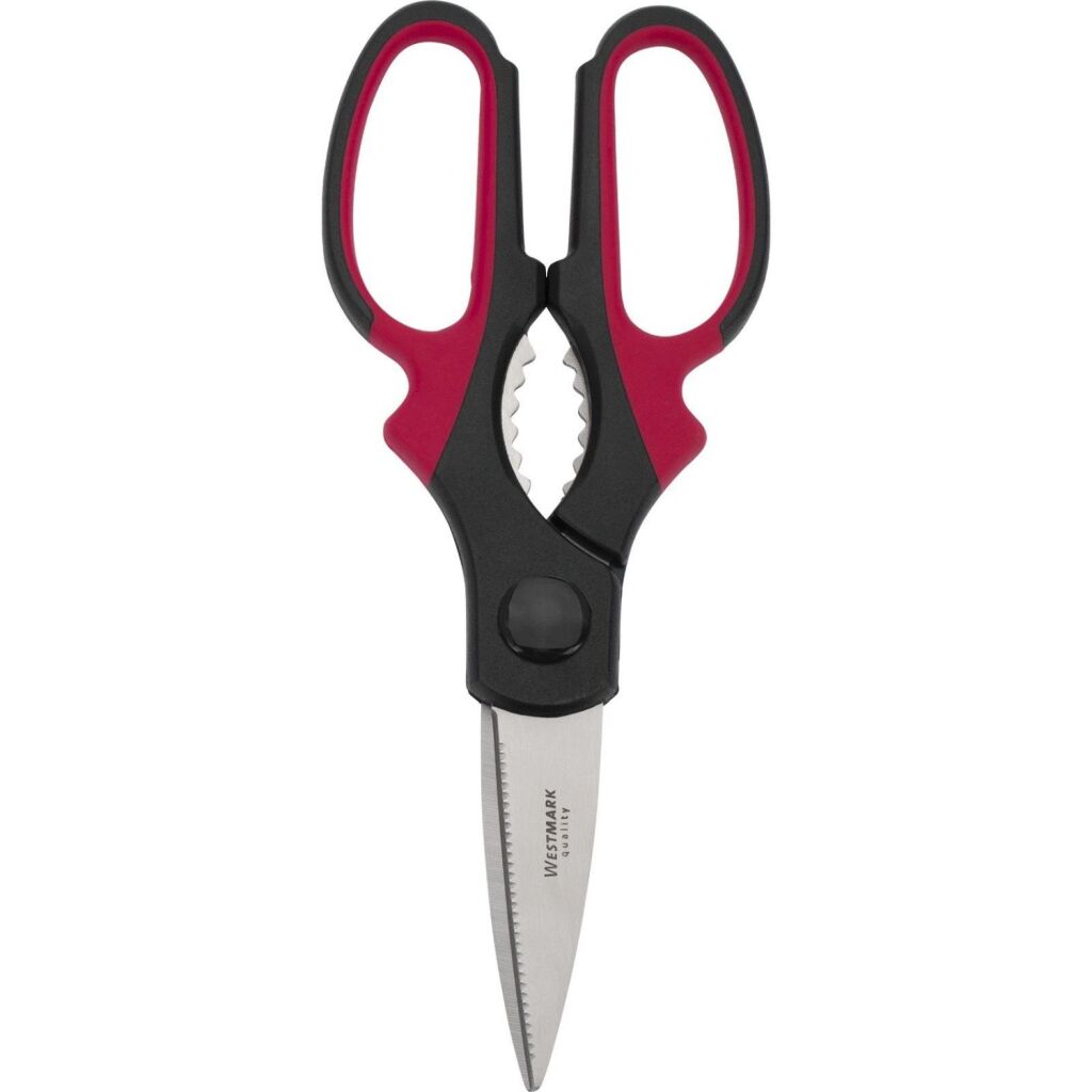Westmark Kitchen Scissors 21 cm Red/Black - Stainless Steel Blades