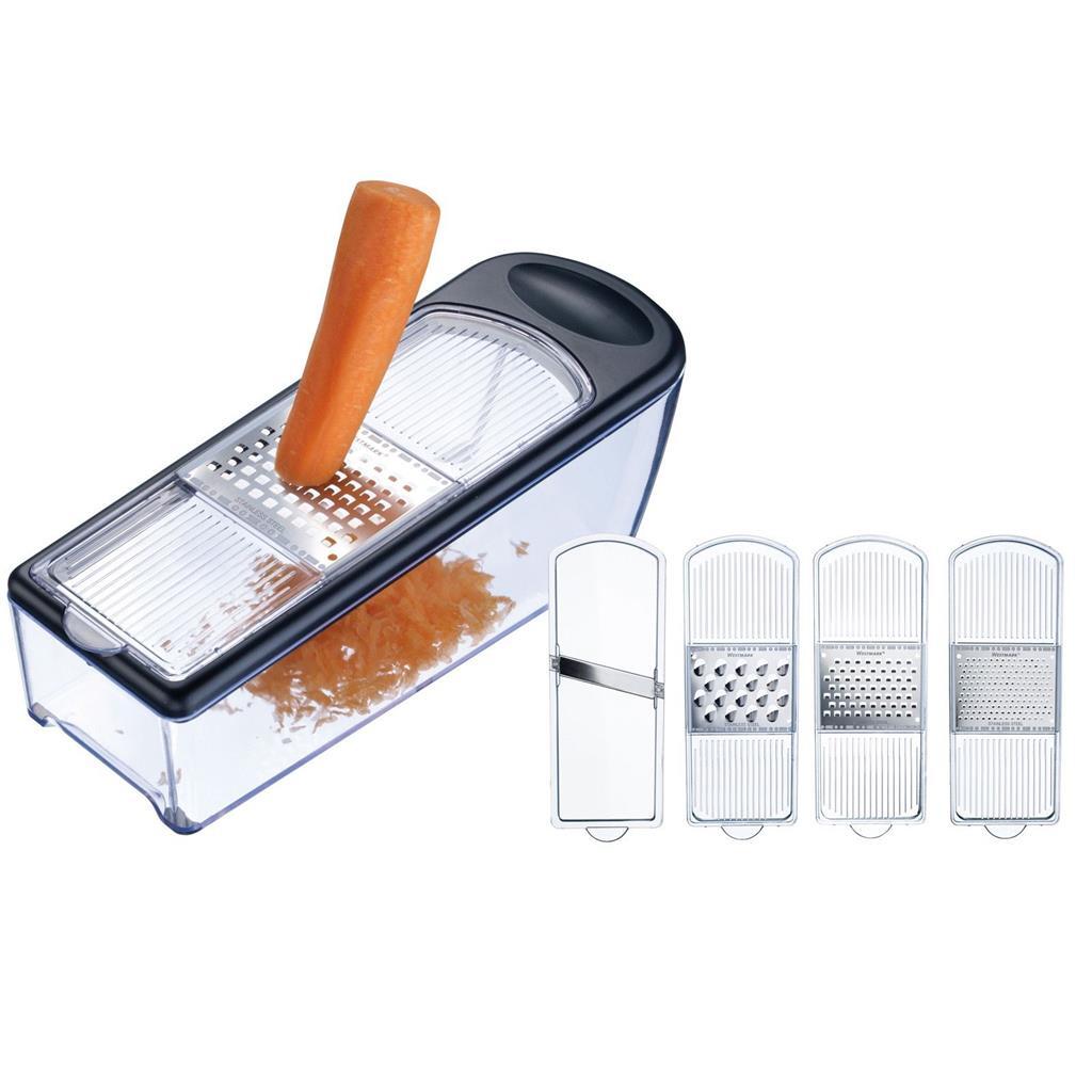 Westmark Grater Set 5-Piece Transparent/Black