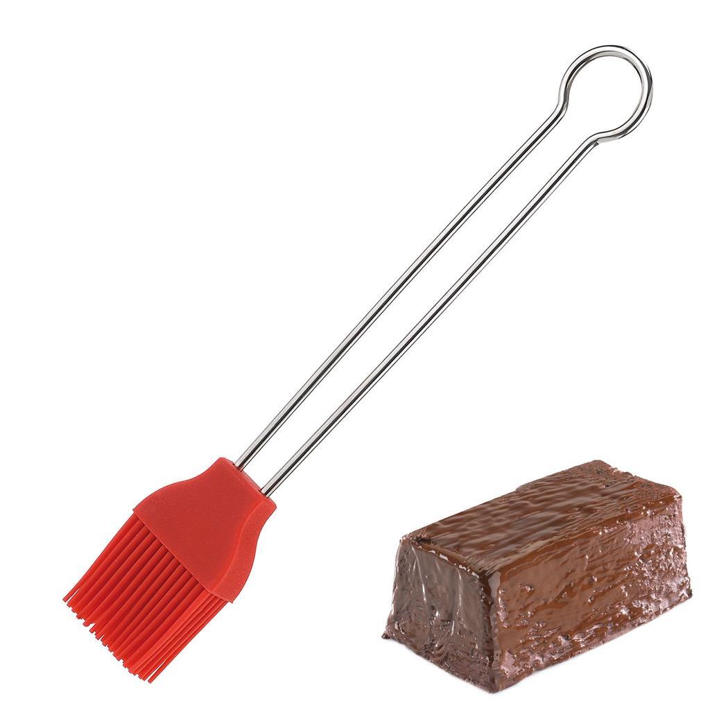 Westmark Silicone Pastry Brush 20 cm Stainless Steel/Red