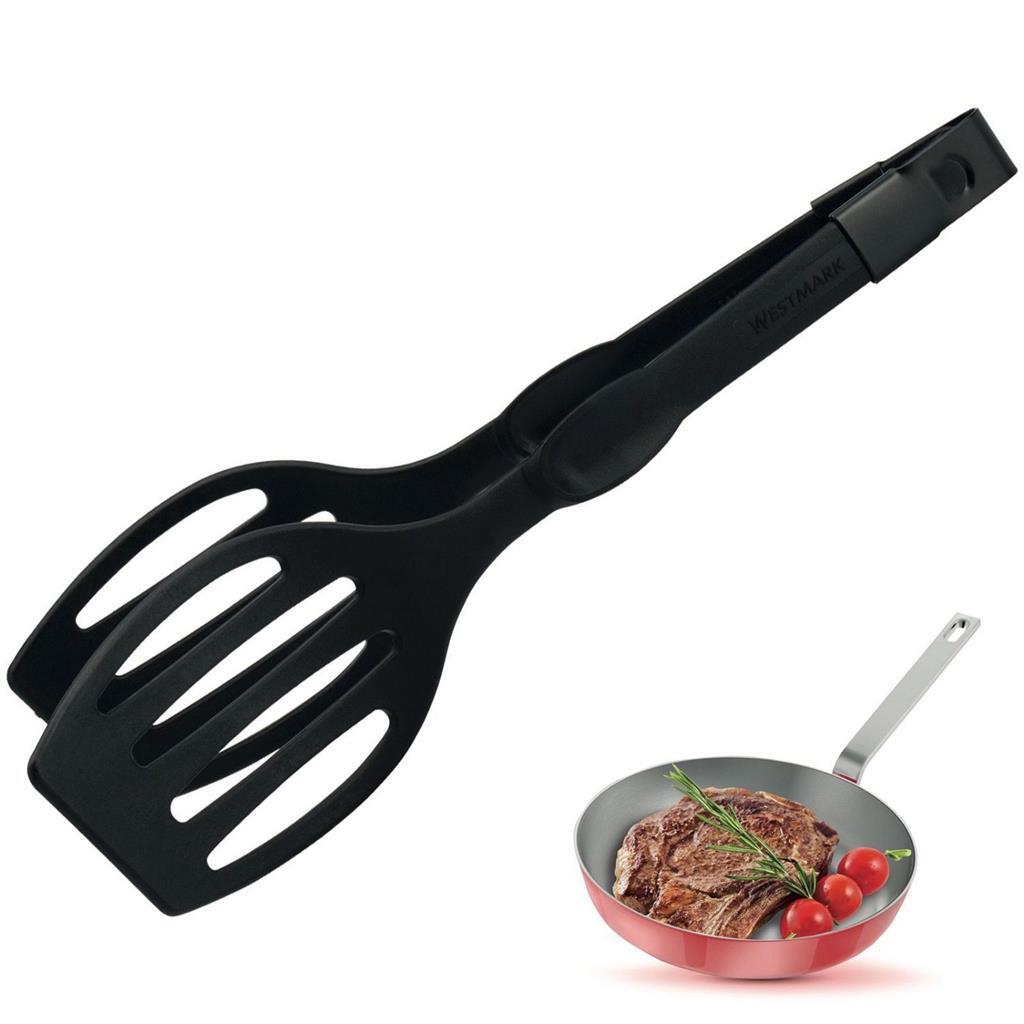 Westmark Duetto Flonel Black Cooking Tongs