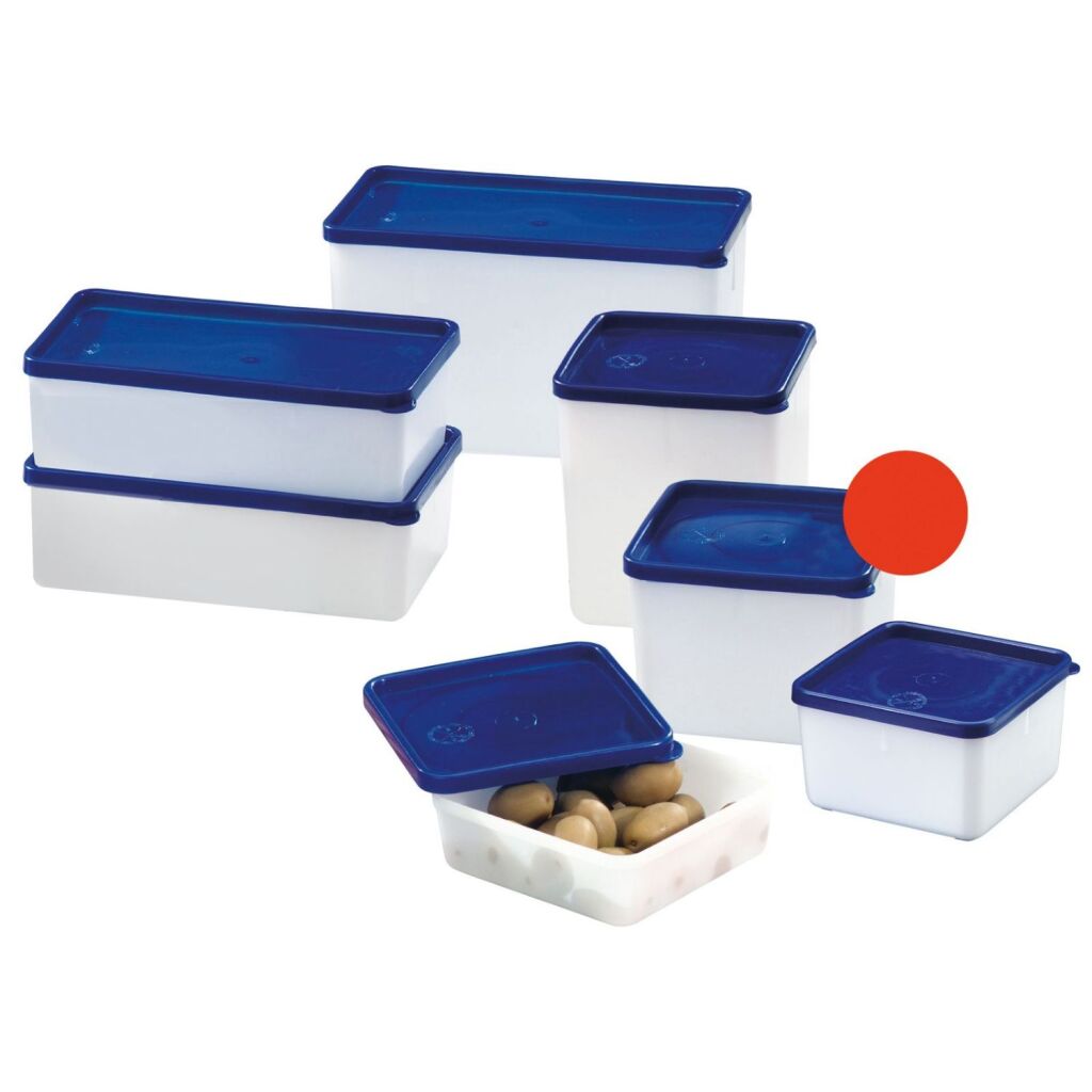 Westmark Freezer Boxes 0.75 L 3 Pieces Blue/White