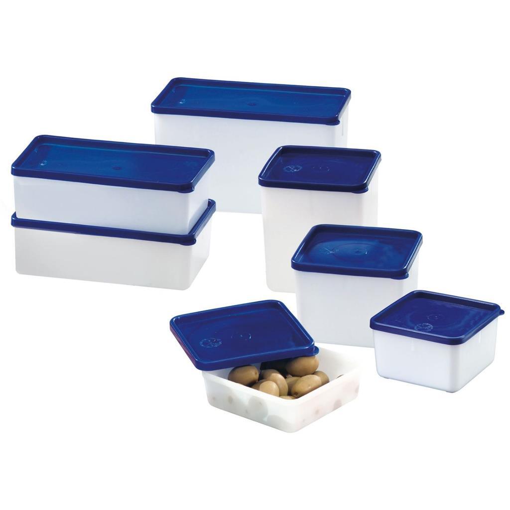 Westmark Freezer Boxes 0.75 L 3 Pieces Blue/White