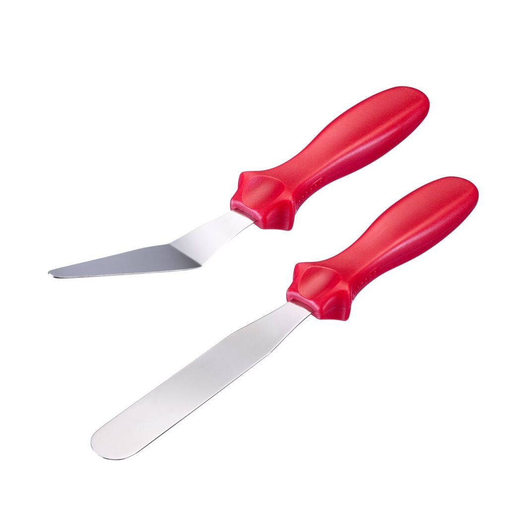 Westmark Pastry Knives 2 Pieces Red/Stainless Steel