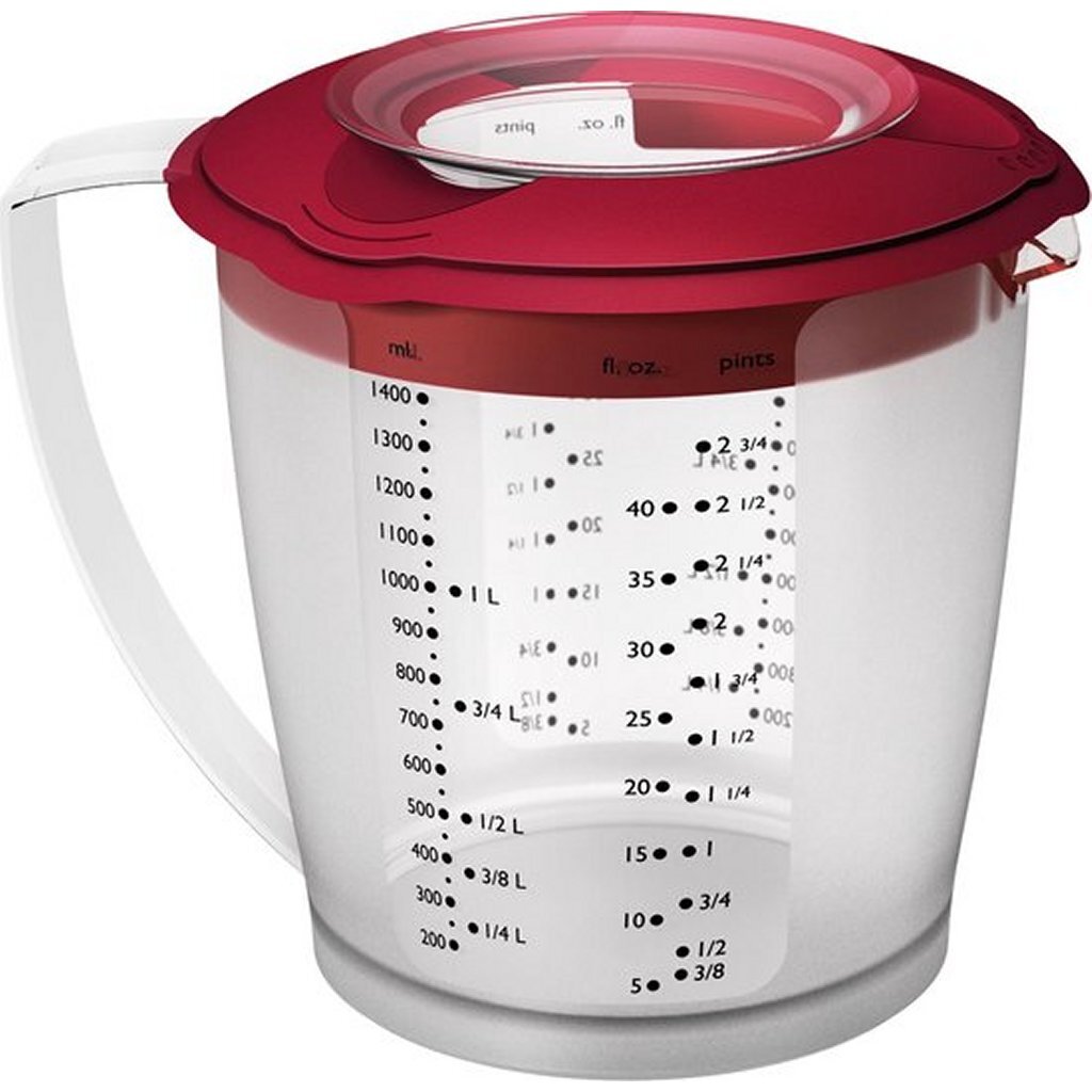 Westmark Helena Measuring Cup 1.4 L - Red/Transparent