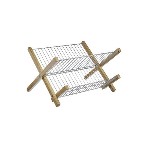 Westmark Tilo - Abtropfer - Stand - Freistehend - Geschirrspülmittel - Edelstahl - Holz - Bambus (52572260) afbeelding 1