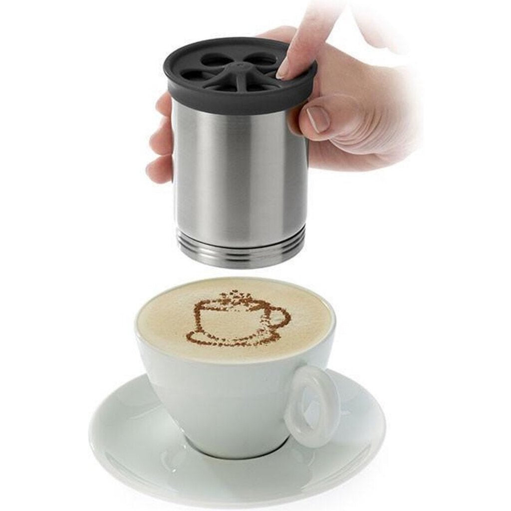 Westmark Cocoa Shaker + Stainless Steel Stencils