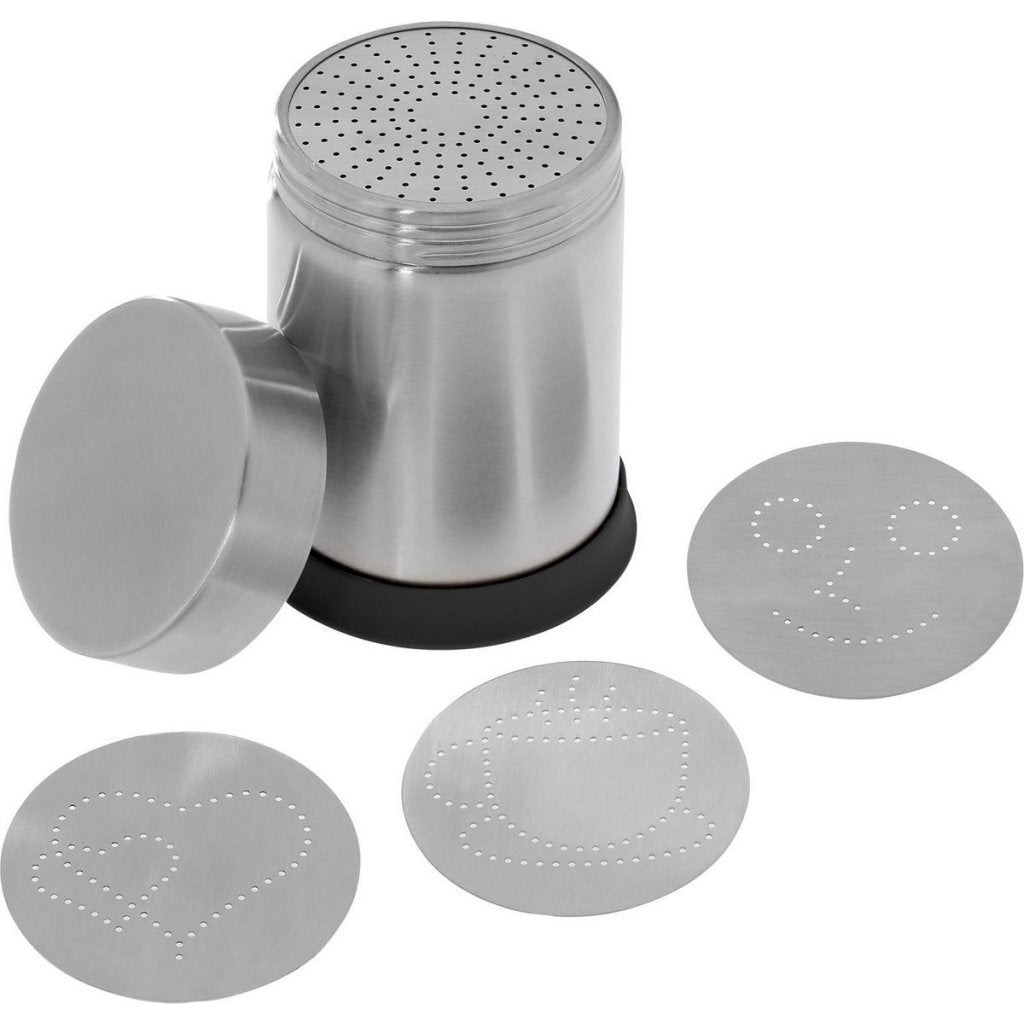 Westmark Cocoa Shaker + Stainless Steel Stencils
