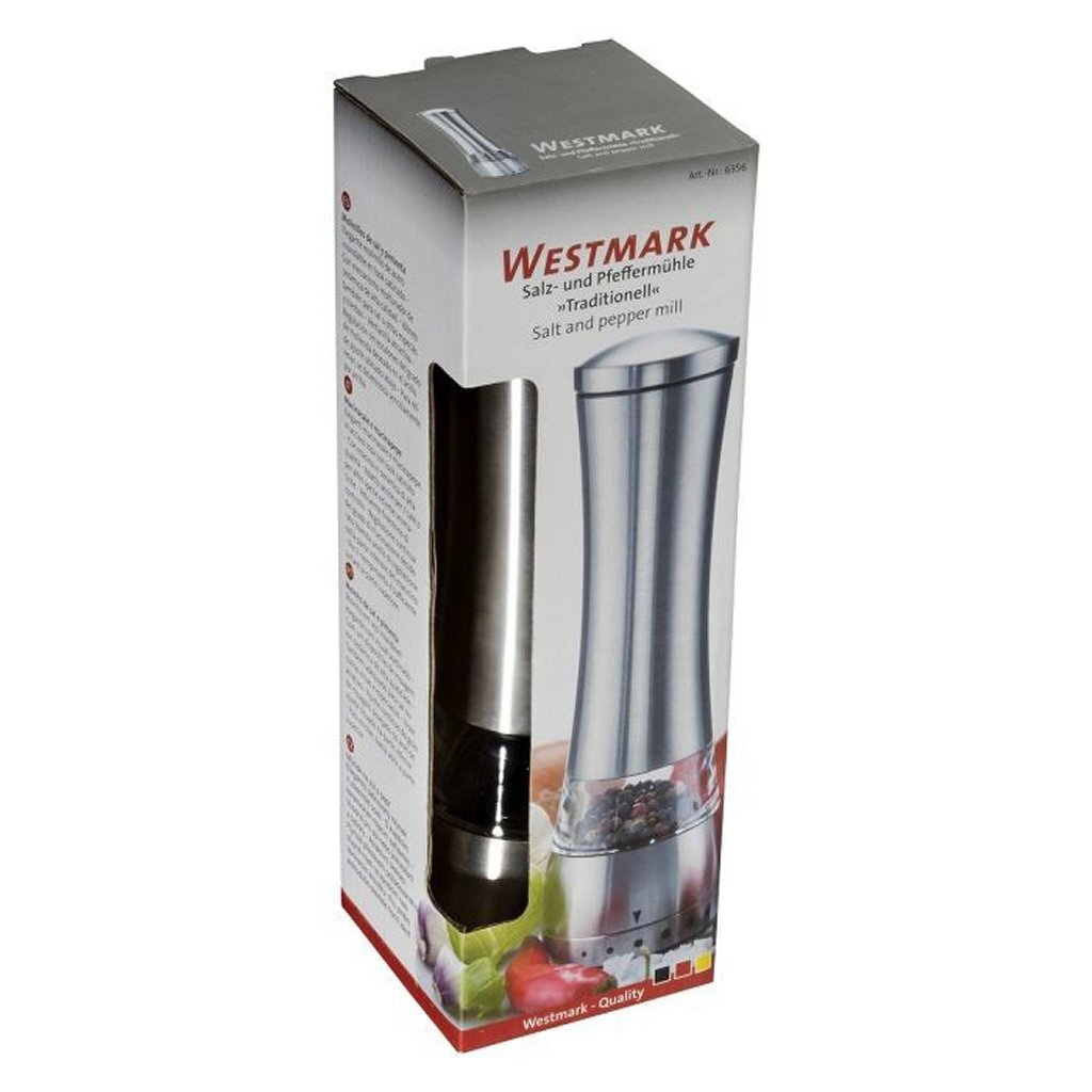Westmark Salt and Pepper Mill 21 cm Stainless Steel