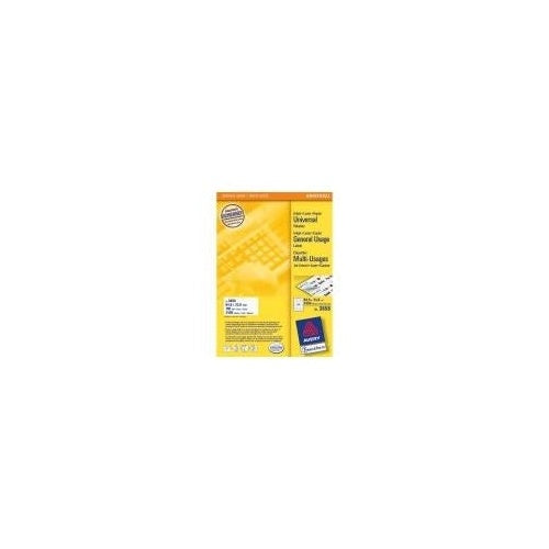 Avery - Etiketten - weiß - A4 (210 x 297 mm) - 100 Stck. 24) (3658) afbeelding 1
