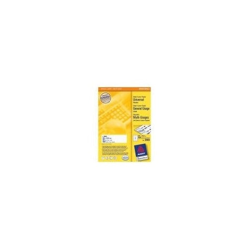 Avery - Etiketten - weiß - A4 (210 x 297 mm) - 100 Stck. 16) (3665) afbeelding 1