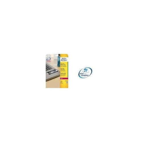 Avery Heavy Duty Laser Labels - Selbstklebende Polyesterfolie - Silber - 30 mm rund - 960 Etikett(en) (20 Bogen x 48) - (L6129-20) afbeelding 1