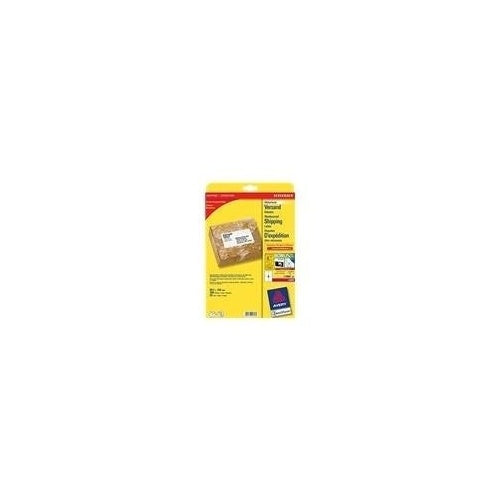 Avery Zweckform L7994 - Permanenter Klebstoff - weiß - 99,1 x 139 mm 100 Etikett(en) (25 Bogen x 4) Versandetiketten (L7994-25) afbeelding 1
