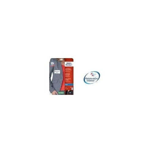 Avery Name Badge - Polypropylene name badge labels - weiß - 50 x 80 mm - 200 Stck. (20 Bogen x 10) - (J4785-20) afbeelding 1
