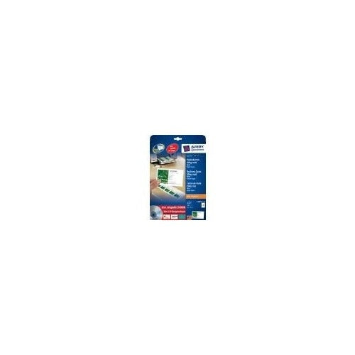 Avery Quick&Clean - Visitenkarten - weiß - 200 g/m2 - 25 Stck. 250) (C32011-25) afbeelding 1